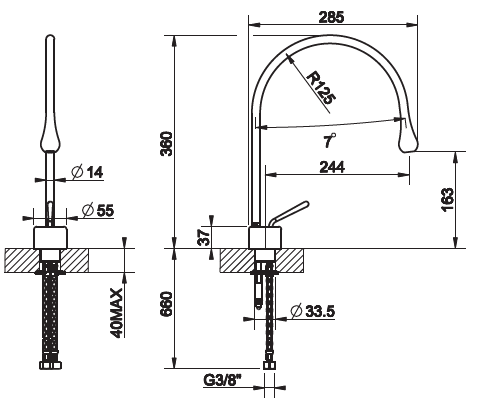 Basin Mixer